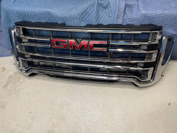 2020 2021 2022 GMC SIERRA 2500HD 3500HD CHROME GRILL OEM *NEAR MINT